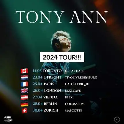 SURPRISE!!! I CAN’T WAIT!!!!!!! 🥲🥲🥲 I am so so sooooo excited… see you in APRIL 😍😍😍 To get tickets 🎹🎟️ - ‘click’ the link in my tiktok Bio or go to my instagram profile ❤️