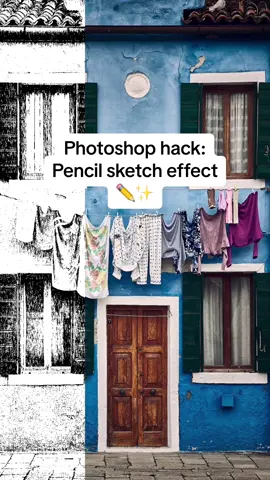 Put down the paper, the eraser, and your pencil, bestie. 📝 To get a pencil sketch like a real graphic designer, you only need a minute and this Photoshop tutorial. Easy and nice... sounds good, right? ✨ #PhotoshopTutorial #PhotoshopHack #AdobePhotoshop #GraphicDesignHack #DesignInspo #GraphicDesigner #DesignTok