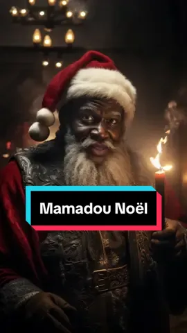 Mamadou Noël est la pour assurer un Noël heureux à sa manière 🎅🏿 #horreur #horreurtiktok #noel #perenoel #histoireflippante 