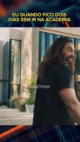 Como me sinto quando falto dois dias da academia  #jasonmomoa #gyn #academia #malhar #meme #viral #fy #fyp #biceps #treino #cinepop 