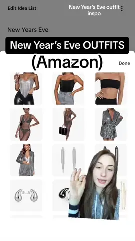 New years eve outfit inspo. So many items in this list!! Something for every style. #newyearseve2024 #newyearsevestyle #newyearseveoutfit #newyearseveoutfitinspo #newyearsoutfit #newyearsevefashion #newyearsevedress #newyearsevefit