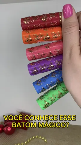 Batom mágico ou batom de Vó? Ahahaha muitas pessoas ja me disseram que chamam assim🥰  #loja #lojaonline #lojafisica #lojafisicaeonline 