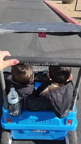 Taking walks always make everything feel better 🥰 #momwalks  #toddlerwalk #toddlermom #toddlerpushcar #toddlertwins #twintoddlers  #mamaof4  #makeitlookeasy #step2sidebysidepusharoundsuv   #step2 #amazonmusthaves #amazonfindsfortoddlers 