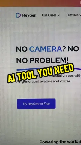 SAVE THIS🚀 to create your FREE AI clone! #businessideas #entrepreneur #entrepreneurtok #nocode #biztiktok #webdeveloper #ai #frontenddeveloper #businesstools #websitesyouneed 