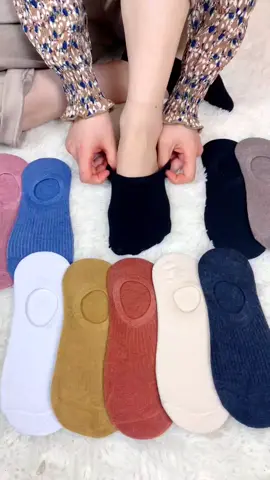 10pairs/pack candy colors women ankle socks casual invisible socks#tkmademebuyit #foryou #fyp 