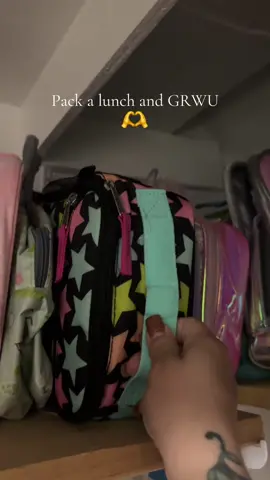 Pack a lunch and get ready with us! Only one lunch today, birthday girl got to stay home! 🍕🫶👶🎀 #asmr #asmrsounds #asmrvideo #asmrtiktoks #grwm #grwmroutine #lunch #lunchbox #lunchpacking #lunchpackingasmr #lunchboxideas #fyp #fypシ゚viral 