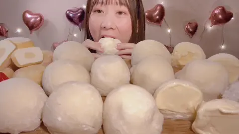 手作り雪見だいふく🍨 Homemade Mochi  Ice Cream🍨 #tiktokasmr #mukbang 
