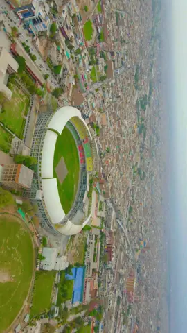 Arbab Niaz Stadium Peshawar Drone view with @bashirkhan9955 #fypシ゚viral #foryoupage