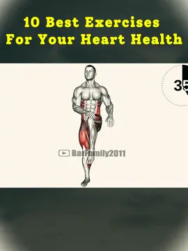 10 best exercises for you heart health #gym #workout #Fitness #fyp #viralvideo 