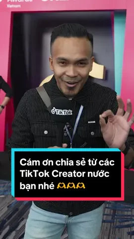 Lắng nghe những chia sẻ tuyệt vời từ các TikTok Creator nước bạn về #TikTokAwardsVN2023  #TikTokAwardsVN2023 #BigOnTheSmallScreen #TTAVN23 #TikTokAwardsVN #TikTokVietnam