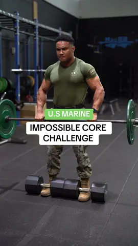 Impossible Core challenge  I know this one is doable guys. Give it a try Still very challenging.  Hope to see your videos doing it. 🤝 #motivator #traininsaneorremainthesame #workoutmotivation #beastmode #usmarines 