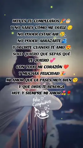 feliz cumpleaños mi amor 🎁😍 que Dios te bendiga siempre 🎉🎂💫 amor 😍