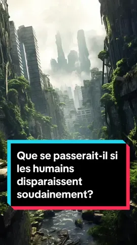 Que se passerait-il si les humains disparaissent soudainement?