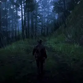 Walking at night#reddedredemption2 #arthurmorgan #rdr2 #gamer #explore #viral 