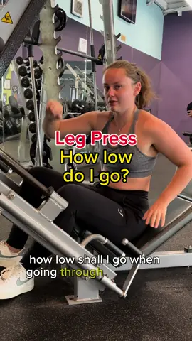 And if you pesky pickles are loading up this machine with more weight than you can handle So it only moves 2 inches You should know 2 inches isn’t enough for you xo Link in bio for FREE 10 week training program 🫶 #fyp #legpress #legday #workouttips #gymmotivation #strongwomen #stronggirlsclub 