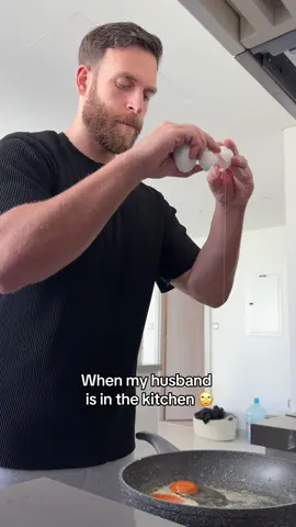 All of that just for eggs 😂 #husbandwife #couplecomedy #muslimcouple 