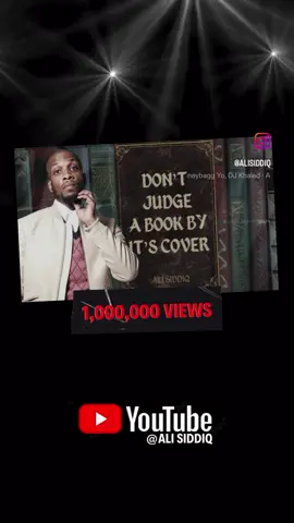 I thank ya’ll for continuing to support another one of my independent specials.   Over 1 MILLION views in the first 9 days for Don't Judge a Book By Its Cover!  Free on my YT page if you ain’t seen it yet.  And my first theater tour starts this weekend with a sold-out Memphis show!    THANK YOU!