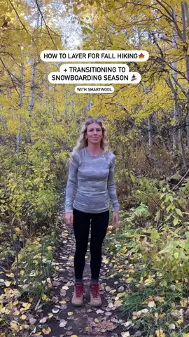 How to Layer for Fall Hiking + Transition it to Snowboarding with @smartwoolsocial 🏂 Save for later planning!  I prefer to buy quality pieces that will last for years, and I love multi season versatility as well! Smartwool base layers are perfect for fall and winter sports as they help regulate your body temperature to keep you outside longer!  My favorite pieces are: Classic Thermal Merino Wool Base Layer Bottom  Classic Thermal Merino Base Layer Crew  Smartloft Vest  Any of their hiking or snowboarding socks!  Now is the time to grab some new gear before snowboarding seasons starts! What are you looking to grab?  • • • #gofarfeelgood #ad #utahgram #snowboardgirl #fallhiking #snowboardseason #smartwool #smartwoolpartner 