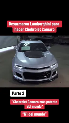 El mejor Chebrolet Camaro del mundo #chebrolet #autos #lamborghini #foryoupage #fypシ 