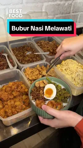 Famous bubur nasi spot in Melawati!🤩
 
 📍Bubur Nasi Melawati, G-3, Saville Melawati, Jalan Kolam Air, Taman Desa Melawati, 53100 Kuala Lumpur #MakanLokal #MYFoodie #malaysiafood #klfoodie #foodhuntingkl 