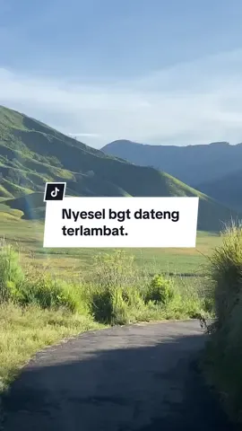memang ga salah milih berangkat pagi hari kalo ke savana bromo, soalnya kalo siang rame bgt #bromo #savanabromo 