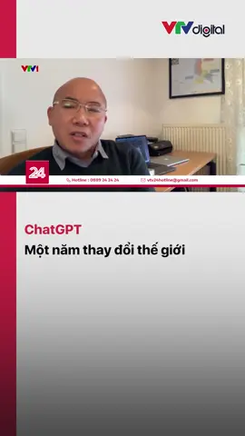 Ngày 30/11/2023 đánh dấu 1 năm ngày công cụ ChatGPT của công ty OpenAI ra mắt thế giới. Một năm qua, những câu chuyện liên quan đến chatbot này vẫn chưa bao giờ hết nóng #chatgpt #vtvdigital #tiktoknews #vtv24 #cauchuyenquocte