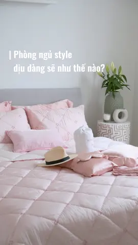 Phòng ngủ cho chị em mê style dịu dàng đây ạ. Các chị thích style nào nữa team SUNDAY sẽ cho lên sóng nhé ạ 💖💖💖 #Sundayinhoian#bedding#sleep #beddingset #mulberrysilk 