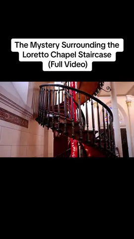 The Mysterious Loretto Chapel Staircase #fyp #fypシ #foryou #foryoupage #wholesomedia #themidnightfiles #lorettochapelstaircase #santafe #mexico #mexico🇲🇽tiktok #mystery #interesting #stjoseph #carpenter #jesus #church 