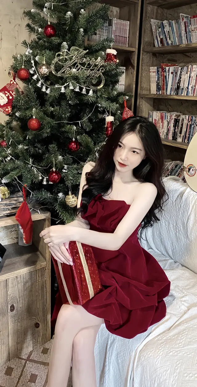 🎄 #xuhuong #giangsinh #outfit 