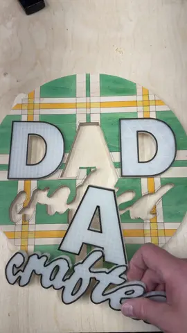 I really wanted to have backlit letters for Grants logo so I traced the lettering and then cut just inside of the outlines with the scrollsaw.  To say I was a little nervous was an understatement. I was very happy when it was all cut out and I didn't mess anything up. Lots to do on the last day.  Let's see if we can get this done. @DadCrafted @statedwoods @Christy Miller #tmclogoswap23 #themakercollab #themakercollabuniversity