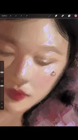 Photo study using my own custom brushes on @Procreate  🌸🌺  and thank you so much guys for 600 followers 🤯🎉🎉 . رسمتي الرقميه باستخدام فرشي الخاصة على الProcreate ،رايكم ؟ #foryoupage #artistsoftiktok #foryou #digitalart #procreate #digitalpainting #digitalartist #procreate #fineart #painting #trending #drawingart 