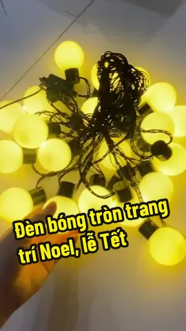 Đèn trang trí bóng tròn 10 Mét 20B, sử dụng decor phòng ngủ, trang trí quán cà phê, trang trí noel, lễ Tết.  #lightingmart #denledlightingmart #dentrangtrinoel #dentrangtritet #noel #tet #tết #denledtrangtri #dendecorphong #dendecorphongngu #dentrangtriphongngu #dentrangtriphong 