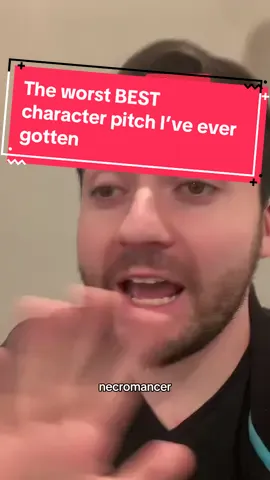 The Worst BEST character pitch I’ve ever gotten #dungeonsanddragons #dndtiktok #dnd #dndgroup #dungeonmaster #fyp #
