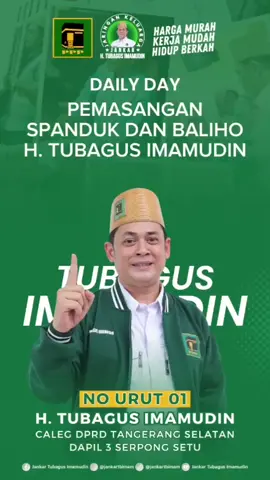Assalamu Alaikum Wr.Wb Dokumentasi Pemasangan Spanduk dan Baliho *H. TUBAGUS IMAMUDIN* ☝🏻 Bersama melayani rakyat, Imam satu, Imam Semua.... . . . #DailyTubagusImamudin #TubagusImamudin #JankarTbImam #ImamSatuImamSemua #darisantriuntuknegeri #caleg #calegdprdtangsel #PPP #berkahyakinmenang @DPP PPP @PPP Banten  @ppptangsel 