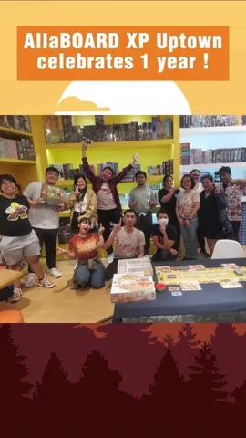 Happy Anniversary AllaBOARD XP Uptown! To more years of gaming! #boardgamewithfriends #allaboardxp #uptownmall #bgc 