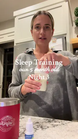 Night 3 of our Sleep Training Journey. 🫶🏼 Doing a modified Ferber Method, Taking Cara Babies. The highlight of this night was that when I laid her down after our bedtime routine she settled herself right to sleep with ZERO fussing or cries. 🥹 I’m so proud.  I hope this helps you if youve been thinking about it, but have been scared to start. We’ll be back for Night 4 recap tomorrow. Please be kind. It took us months to get to this point. And it was not a decison we made lightly. #sleepteaching #sleeplearning #ferbermethod #gentlesleeptraining #takingcarababies #sleeptrainingjourney #firsttimemomsoftiktok  #momvlog #firsttimemomvlog #newmomvlogs #4monthsleepregression #5monthold #momvlogger #firsttimemomjourney 