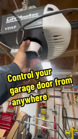Control your garage door from anywhere your cell phone gets service or you have Wi-Fi #eufy #eufysecurity #eufygaragecamplus  