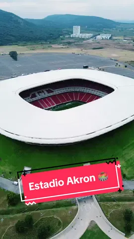 Uno de los estadios más bonitos de México y sede del próximo mundial, la casa de las Chivas 🏟️🐐⚽️ #fyp #foryoupage #trending #akron #drone #Soccer #futbol #chivas #mundial #fifawc #fifa #Guadalajara