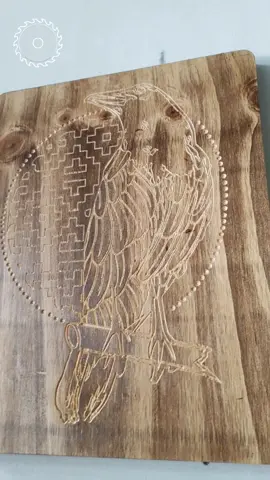 Pedido personalizado para el ganador de nuestro sorteo en Instagram ✨ Grabado en madera de pino, este diseño se va directamente a Antofagasta 🇨🇱 Blu Studio #fypシ #carpinteria #chiletiktok #maderasymuebles #viral #carpinteros #cnc #cncowners #cncmachine #madera 