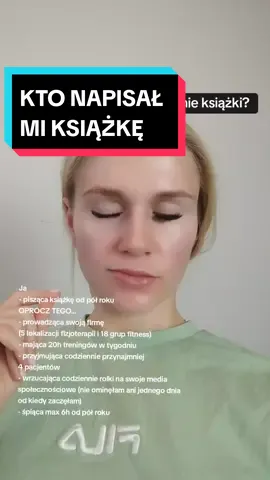 Zaczęło się... SZCZERZE NIENAWIDZĘ TEGO PYTANIA 🫣  Ja... - pisząca książkę od pół roku OPRÓCZ TEGO... - prowadząca swoją firmę (5 lokalizacji fizjoterapii i 18 grup fitness) - mająca 20h treningów w tygodniu - przyjmująca codziennie przynajmniej  4 pacjentów - wrzucająca codziennie rolki na swoje media społecznościowe (nie ominęłam ani jednego dnia od kiedy zaczęłam) - śpiąca max 6h od pół roku #ksiazka #zlecenie #zdrowykregoslup #kregoslup #fizjoterapia #rehabilitacja #Fitness #aerobic #zdrowie #cwiczenia #autoterapia #trening #bol 