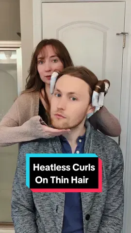 Replying to @jess.1978 the things he does for me 😅 seems like this heatless curler also works great for thin hair 🫶🏻 #heatlesscurls #heatlesscurlstutorial #heatlesscurlshack #heatlesscurlsresults #heatlesscurlsshorthair #heatlesshair #heatlesshairstyles #itgirl #thatgirl #hairgirl #curlyhair #curlygirl #curls #curltok #hairtok #hair #hairtutorial #curl #curlcheck #shorthair #thinhair #shorthairstyles #shorthairtips 