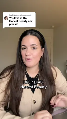 Replying to @Carroll Honest Beauty deep dive! #deepdive #greenscreen #honestbeauty #nontoxicmakeup 