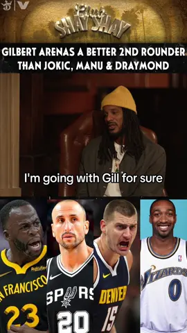 Shannon Sharpe: Gil my guy, but he might be 3rd or 4th on this list. Trevor Ariza: I'm going with Gil for sure. #Jokic #Spurs #DraymondGreen #Warriors
