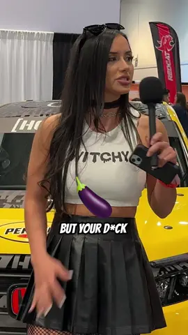 who says getting gas at a half tank saves more money? 🤔 asking the hard-hitting questions for the car people at Sema 2023 ⠀ #sema #semashow #sema2023 #cargram #carpeople #hellcat #overrated #basic #gas #halftank #funny #lasvegas #streetinterview 