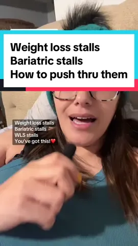 Replying to @R Siordia Running into a weight loss stall after steadily losing weight for some time seriously sucks!🙄😩 However, putting your focus and attention into ALL the other positive things happening will make that time a lot easier for you and help get you through it. Stalls are normal. We all get them. Just think of the silver lining…if we didn’t we might all completely disappear!😂🤣 Only so much there to lose. Hang in there and hope this video gives you some encouragement when you need it! Bariatric stall WLS stall Weight loss stall How to get through a stall Weight loss plateau Bariatric motivation WLS motivation #bariatricstall #bariatricstalls #wlsstalls #wlsstall #weightlossstall #weightlossstalls #weightlossstallssuck #bariatricmotivation #wlsmotivation #weightlossmotivation #weightlossplateau 
