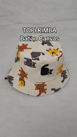 Produk baru dari zazahqueen, topi rimba untuk anak2 dgn bahan canvas, lebih tebal, lebih empuk. #zazahqueenofficialstore #topirimba #buckethat #topianak 