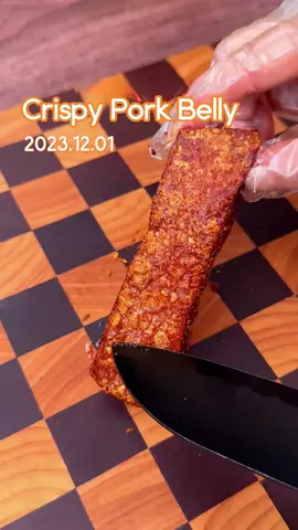 Airfryer Recipe：Crispy Pork Belly #fyp #airfryer #Recipe #cookingvideo #porkbellyrecipes 