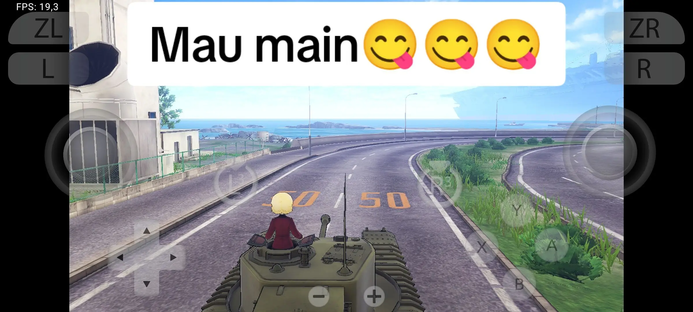 Yang masih bingung😕❓ ya udahlah 🗿😋 #girlsundpanzer  #yuzuemulator  #nitendoswitch  #game 