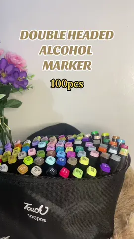 Dual Headed Markers Set 🖌️💗Add to cart mo na beh!'#touchmarkers #alcoholmarkers #fyp #fyppppppppppppppppppppppp #hightuneshop 