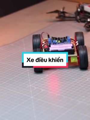 chế xe điều khiển từ xa #chetao #khoahoc #kythuat #scinece #technique #pgc2023 #creativeideas #iotproject 